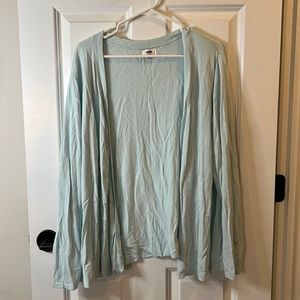 Old Navy light blue open cardigan size 3X